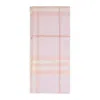 Burberry Check Pattern Wool Scarf In Pink