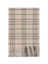 Burberry Scarf In Alabaster/wax