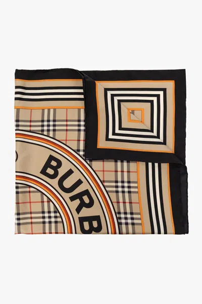 Burberry Scarf In Beige
