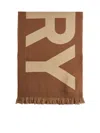 Burberry Scarf In Birch Brown