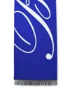 Burberry Scarf In Blue