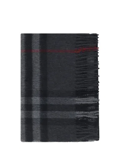 Burberry Scarf In Charcoal