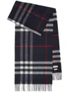Burberry Check-print Cashmere Reversible Scarf