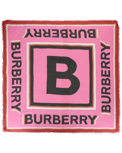 Burberry Scarf In Pink
