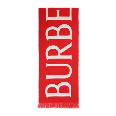 Burberry Scarf In Red