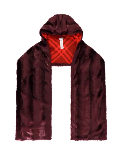 Burberry Scarves In Red