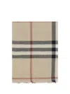Burberry Scarf In Sand / Lichen