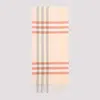 Burberry Giant Check-print Cashmere Scarf In Teacup