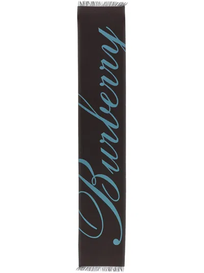 Burberry Scarf With Logo