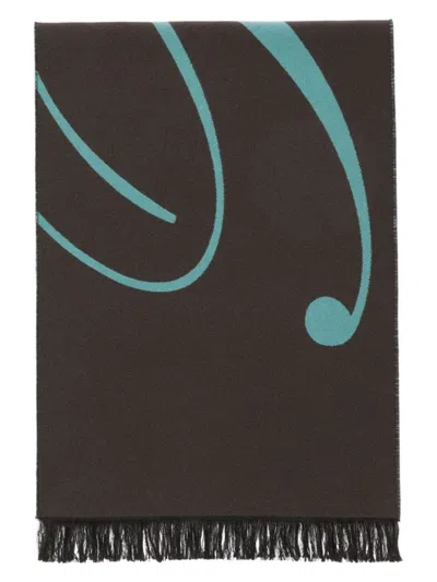 BURBERRY SCARF WITH LOGO | 8079175