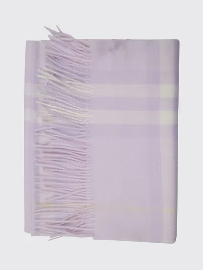 Burberry Scarf Woman  In Purple