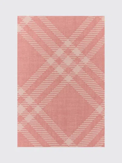 Burberry Scarf Woman In Pink