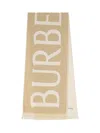 Burberry Fringe Reversible Scarf With Versatile Styling