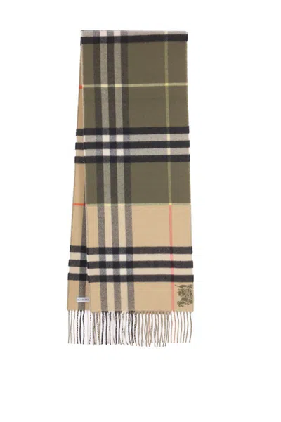 Burberry Scarfs In Green