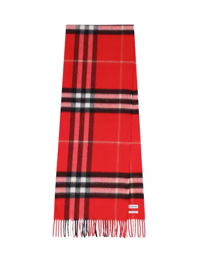 Burberry Scarfs In Red