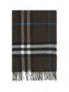 Burberry Cashmere Scarf With Check Pattern