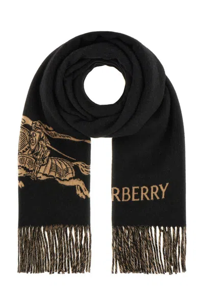 Burberry Scarves & Foulards In Black