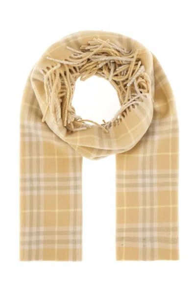 Burberry Scarves And Foulards In Yellow