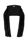 Burberry Scarves And Foulards In Black