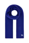 Burberry Unisex Blue Cashmere Scarf In Knight
