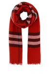 Burberry Scarves And Foulards In Red