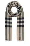 Shop Burberry Scarves And Foulards In Multicolor