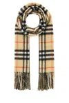 Burberry Women Embroidered Cashmere Blend Scarf In Printed