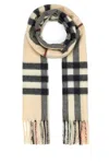 Burberry Embroidered Cashmere Scarf In Printed