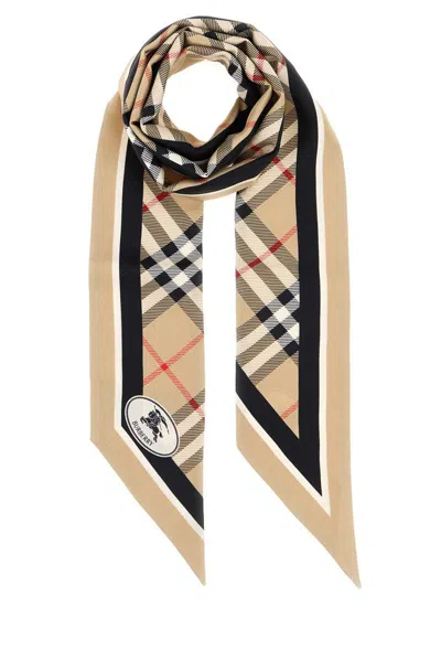 Burberry Scarves And Foulards In Brown