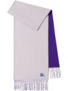 Burberry Equestrian Knight Cashmere Scarf In Multicolor