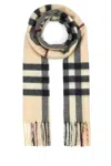 Burberry Embroidered Cashmere Scarf In Printed