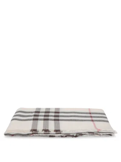 Burberry Scarves In Beige