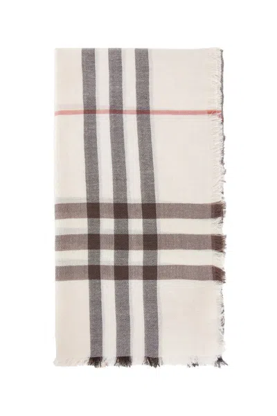 Burberry Scarves In Beige