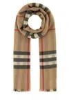 BURBERRY BURBERRY ARCHIVE BEIGE WOOL SCARF