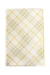Burberry Check Silk Square Scarf In Wheat In Beige