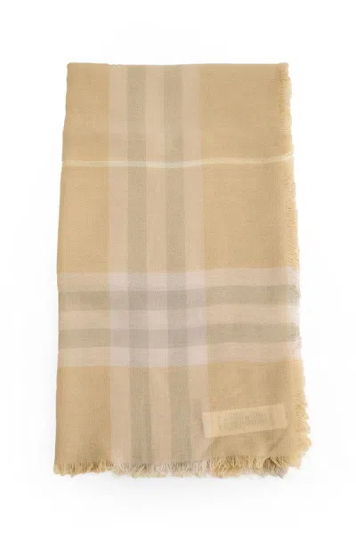 Burberry Scarves In Beige