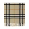 Burberry Wide Check Cashmere Scarf In Multicolor