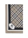 Burberry Men Silk Scarf In Multi