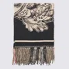 Burberry Reversible Cashmere Scarf In Brown