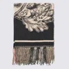 Burberry Reversible Cashmere Scarf In Brown
