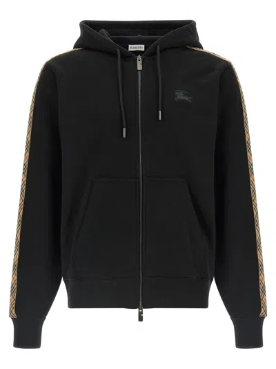 Burberry Scott Hoodie In Black