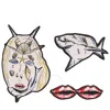 Burberry Scribble Brooch Set