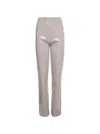 Burberry Sequinned Cashmere Cotton Blend Trousers