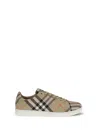 Burberry Multicolor Polyamide Low Top Sneakers In Multi
