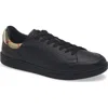 Burberry Set Leather Sneakers In Black