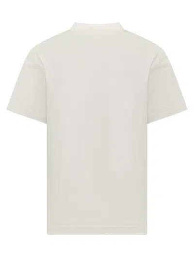 Burberry Seth Cash Logo T-shirt In Chalk