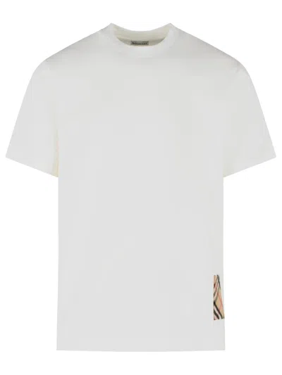 Burberry Frankie White Cotton T-shirt