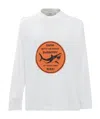 Burberry Shark-print T-shirt In White