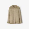 BURBERRY BURBERRY SHEARLING AVIATOR JACKET