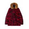 Burberry Shearling Jacket With Floral Print